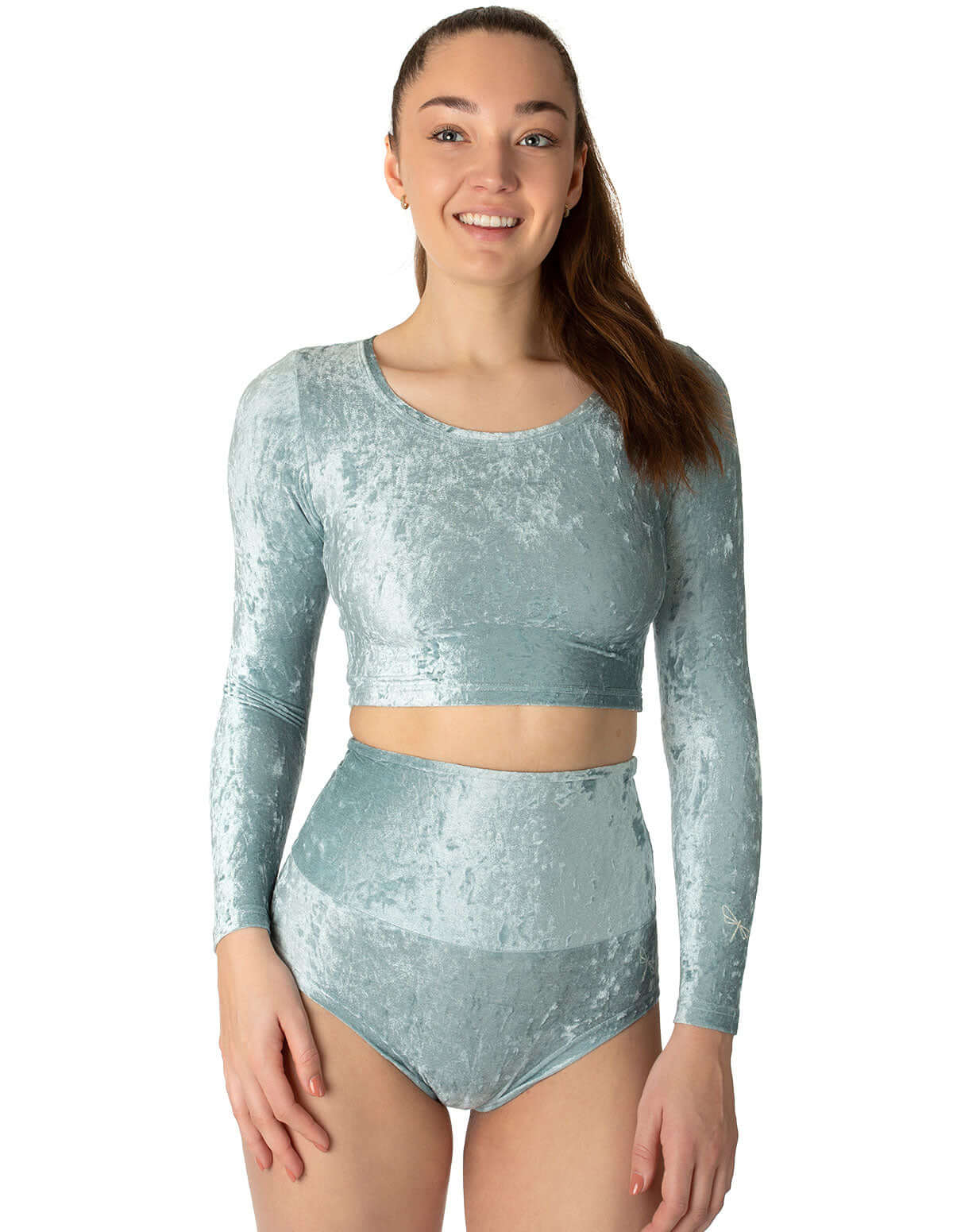 High Waisted Velvet Pole Shorts – Betty