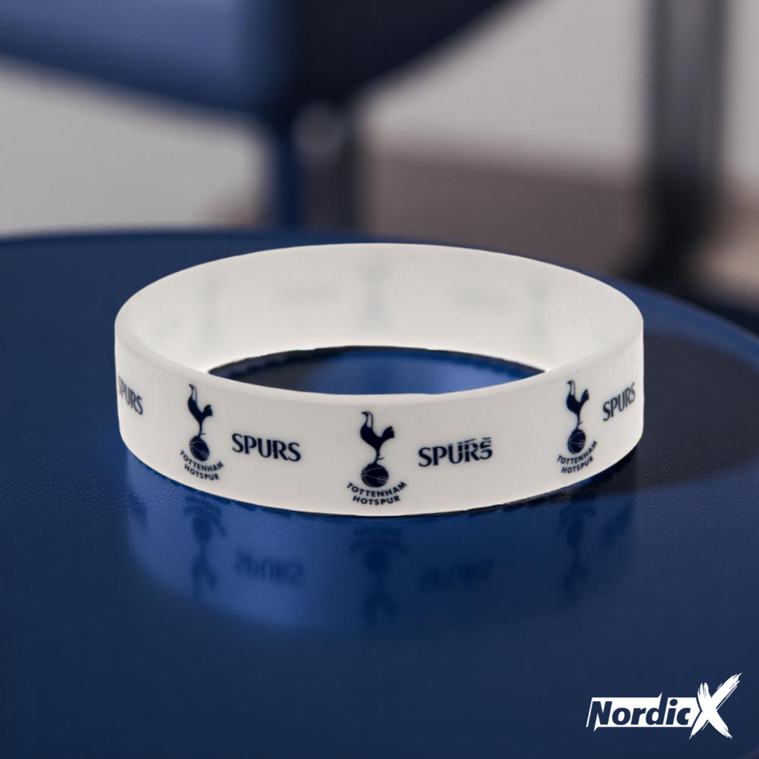 Tottenham Hotspur FC Silikone Armbånd Hvid