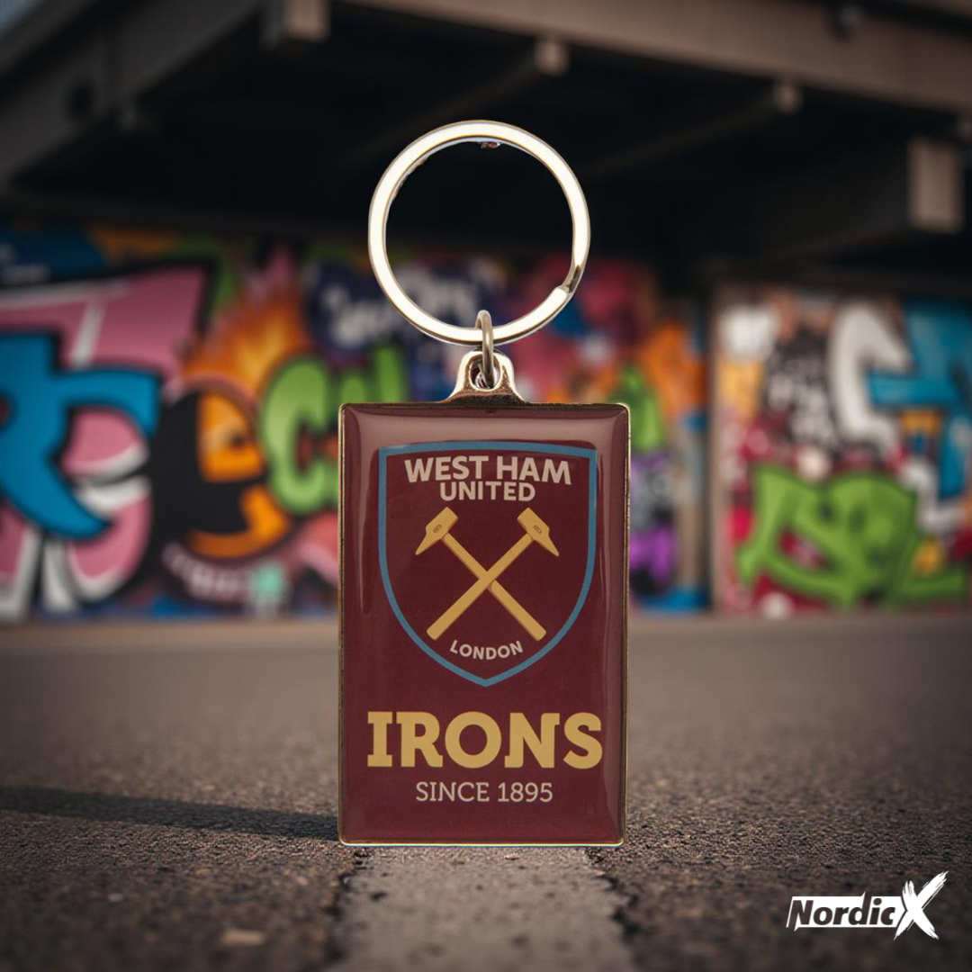 West Ham Deluxe Nøglering