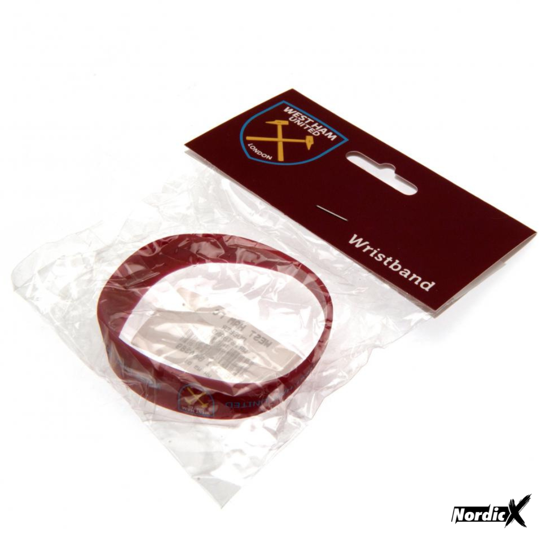 West Ham Silikone Armbånd