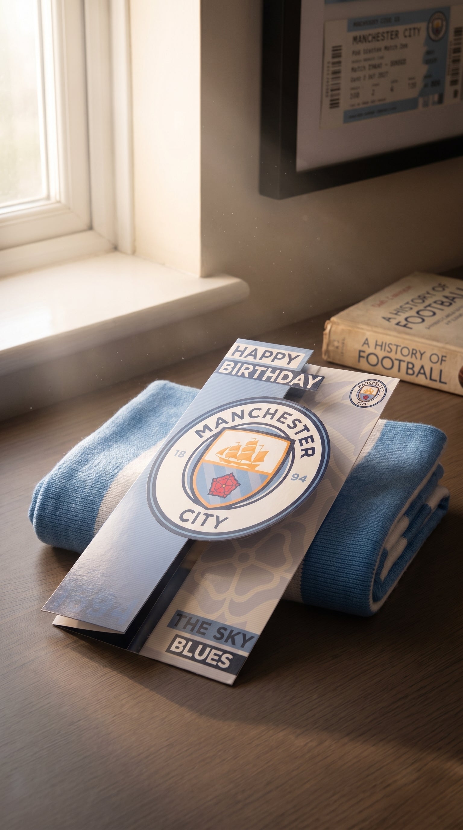Manchester City Fødselsdagskort