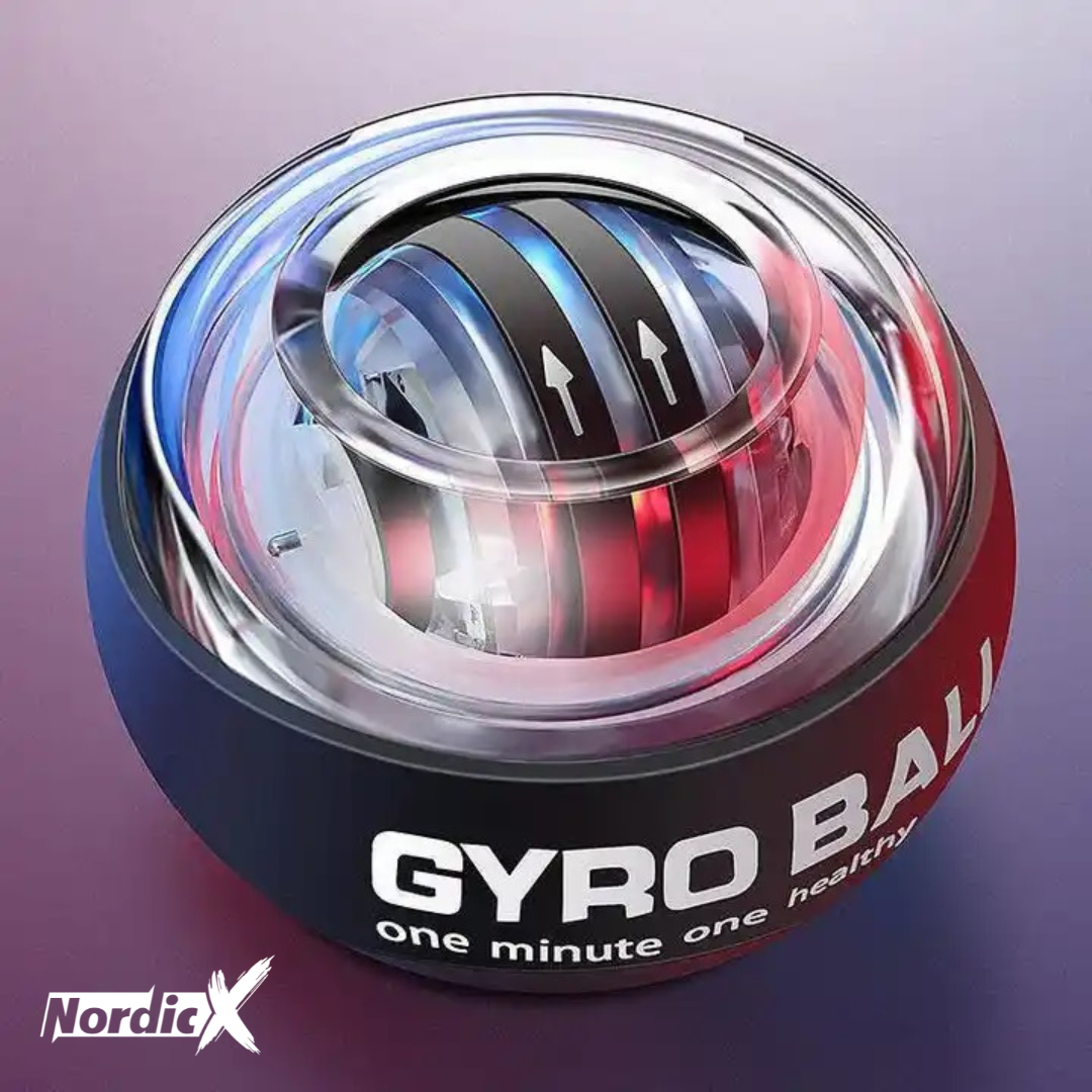 GyroBall med LED lys