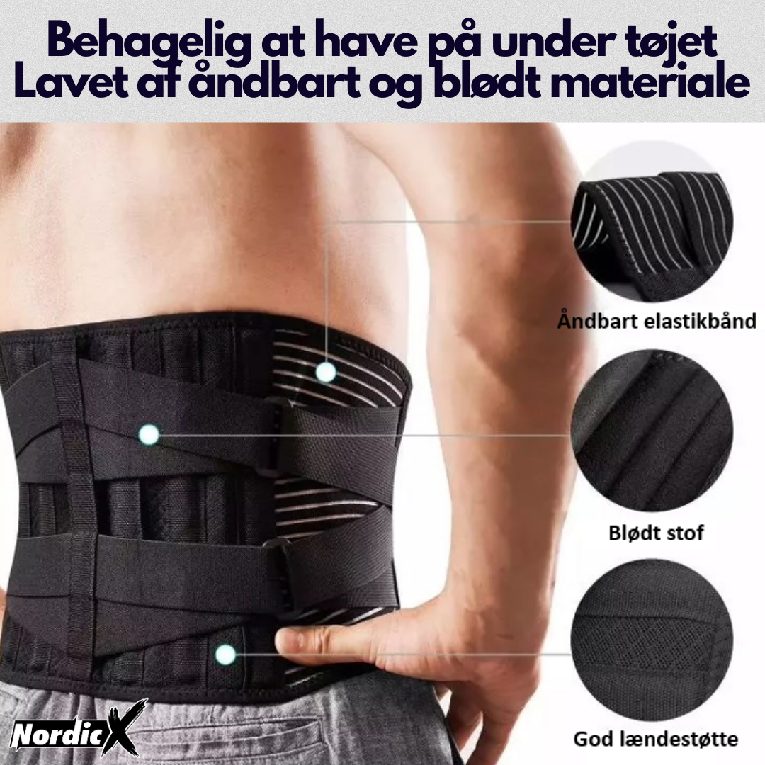 Lændestøtte - Back Support Brace